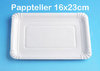 Pappteller 16x23cm