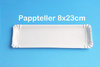 Pappteller 8x23cm
